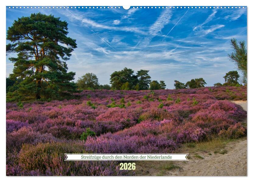 Streifzüge durch den Norden der Niederlande (Wandkalender 2026 DIN A2 quer) CALVENDO Monatskalender