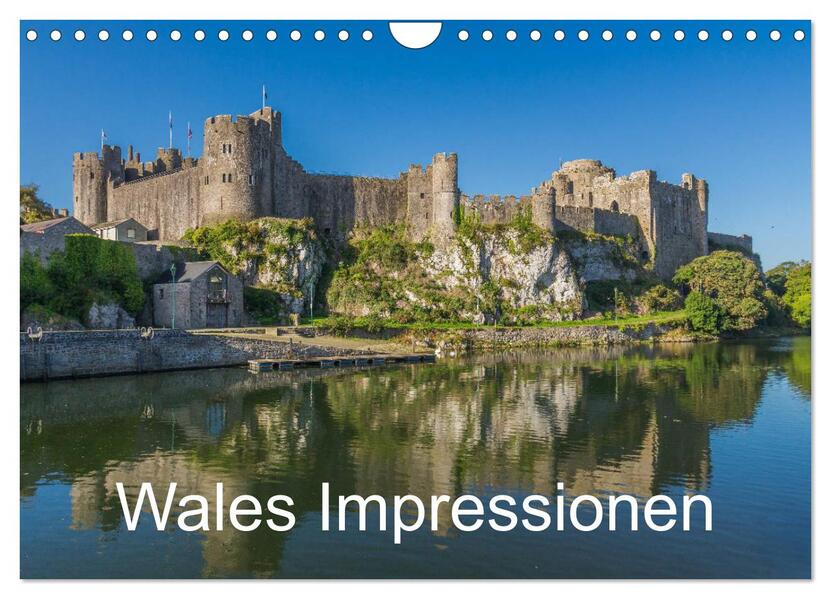 Wales Impressionen (Wandkalender 2026 DIN A4 quer) CALVENDO Monatskalender