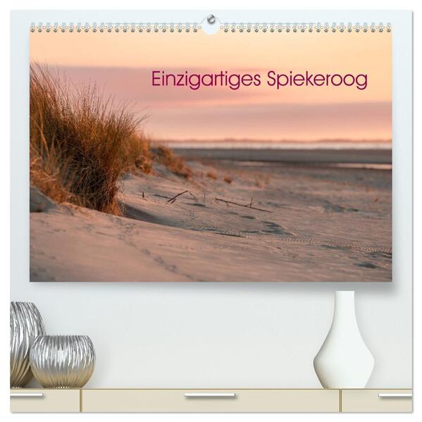 Einzigartiges Spiekeroog (hochwertiger Premium Wandkalender 2026 DIN A2 quer) Kunstdruck in Hochglanz