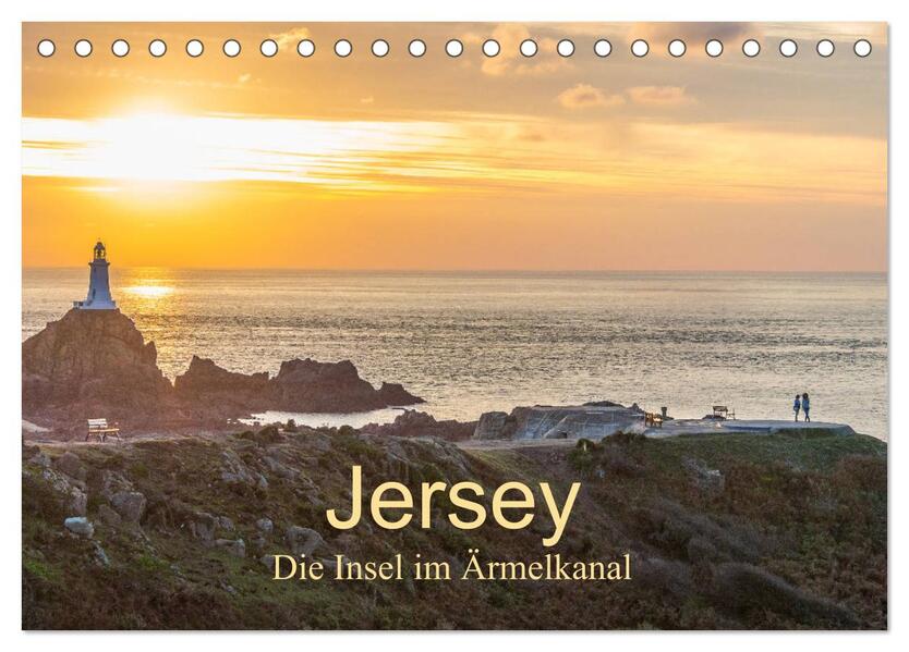 Jersey - Die Insel im Ärmelkanal (Tischkalender 2026 DIN A5 quer) CALVENDO Monatskalender