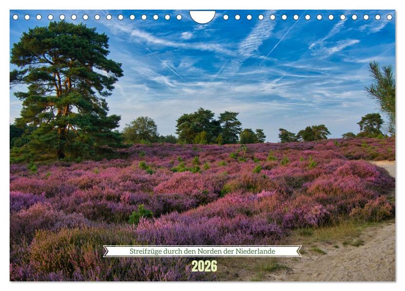 Streifzüge durch den Norden der Niederlande (Wandkalender 2026 DIN A4 quer) CALVENDO Monatskalender