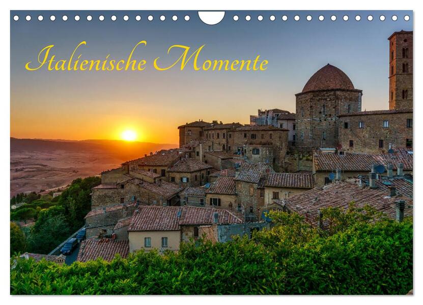 Italienische Momente (Wandkalender 2026 DIN A4 quer) CALVENDO Monatskalender
