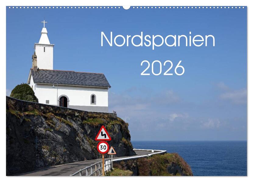 Nordspanien (Wandkalender 2026 DIN A2 quer) CALVENDO Monatskalender