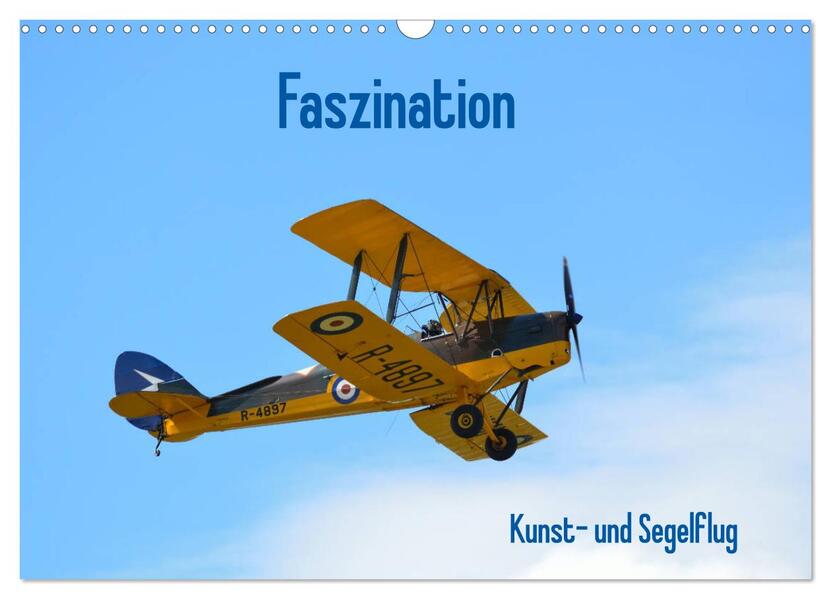 Faszination Kunst- und Segelflug (Wandkalender 2026 DIN A3 quer) CALVENDO Monatskalender
