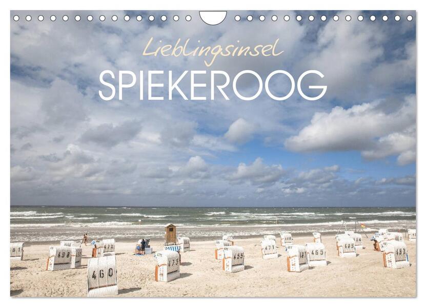 Lieblingsinsel Spiekeroog (Wandkalender 2026 DIN A4 quer) CALVENDO Monatskalender