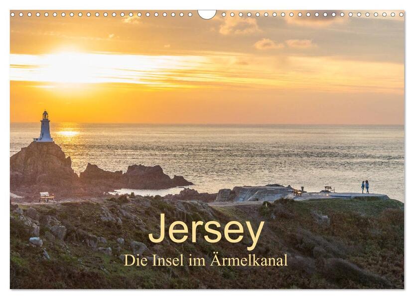 Jersey - Die Insel im Ärmelkanal (Wandkalender 2026 DIN A3 quer) CALVENDO Monatskalender
