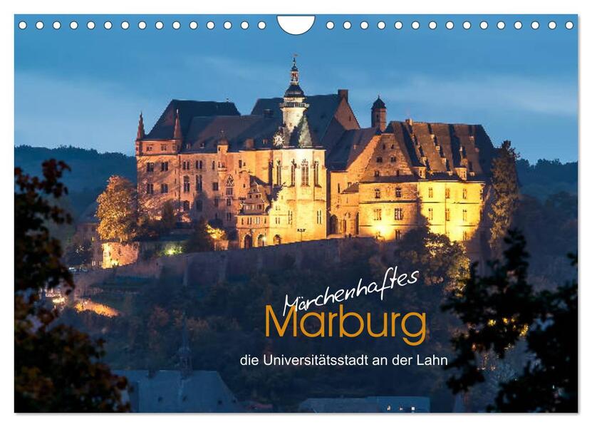 Märchenhaftes Marburg (Wandkalender 2026 DIN A4 quer) CALVENDO Monatskalender