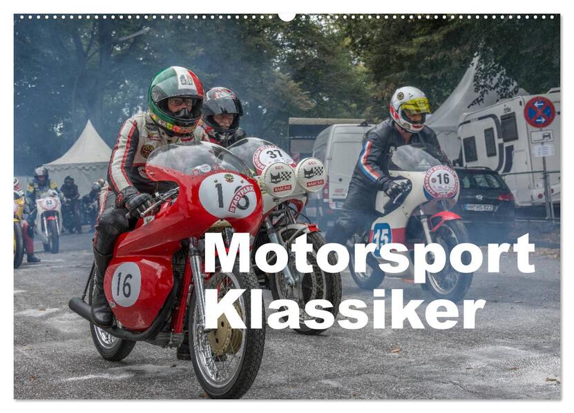 Motorsport Klassiker (Wandkalender 2026 DIN A2 quer) CALVENDO Monatskalender