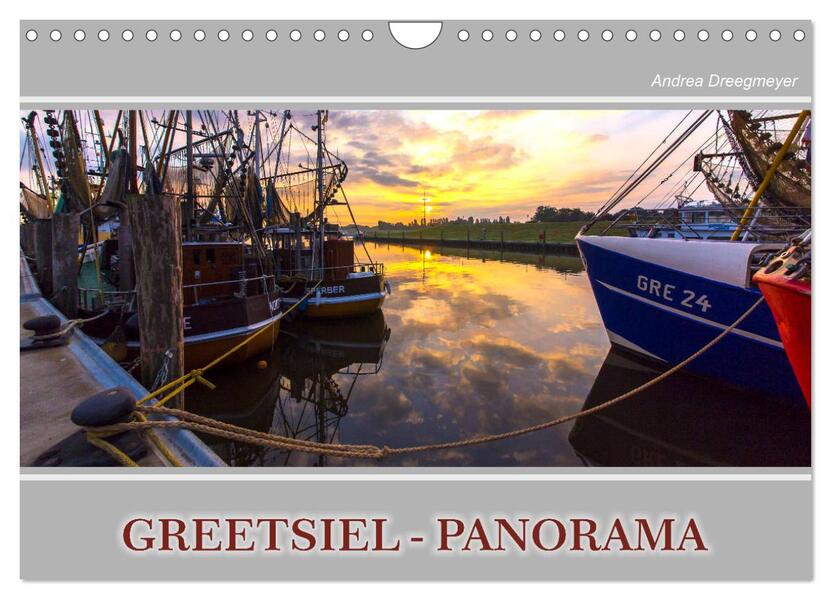 Greetsiel-Panorama (Wandkalender 2026 DIN A4 quer) CALVENDO Monatskalender