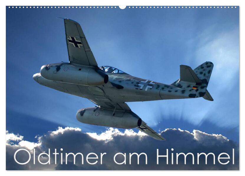 Oldtimer am Himmel (Wandkalender 2026 DIN A2 quer) CALVENDO Monatskalender