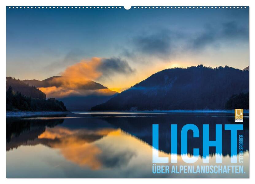 Licht über Alpenlandschaften (Wandkalender 2026 DIN A2 quer) CALVENDO Monatskalender