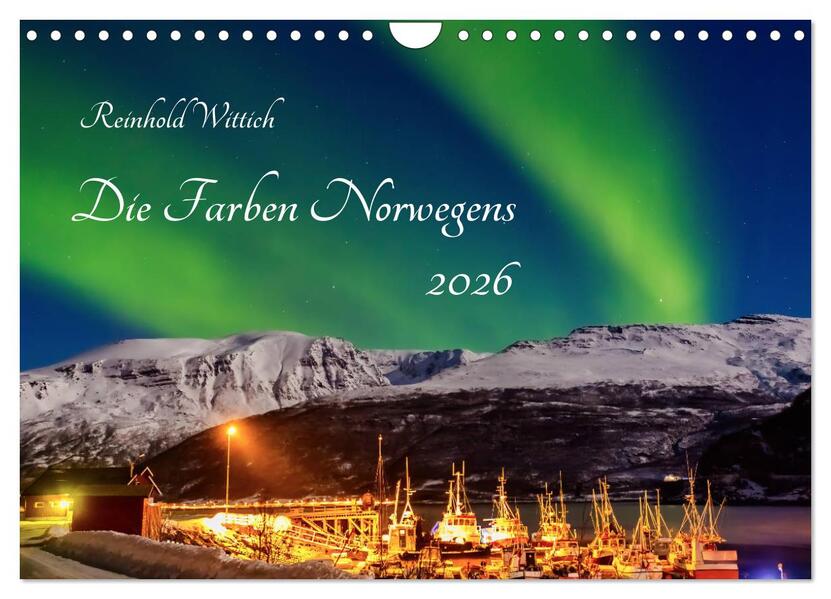 Die Farben Norwegens (Wandkalender 2026 DIN A4 quer) CALVENDO Monatskalender
