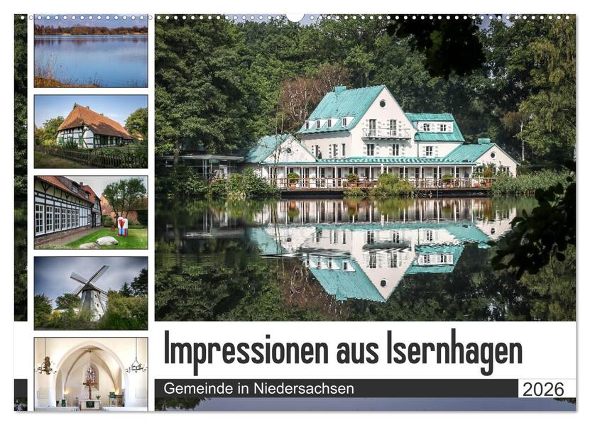 Impressionen aus Isernhagen (Wandkalender 2026 DIN A2 quer) CALVENDO Monatskalender
