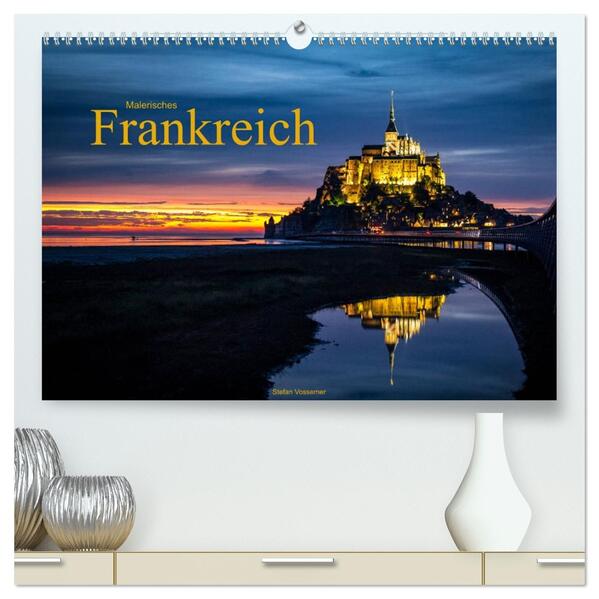 Malerisches Frankreich (hochwertiger Premium Wandkalender 2026 DIN A2 quer) Kunstdruck in Hochglanz