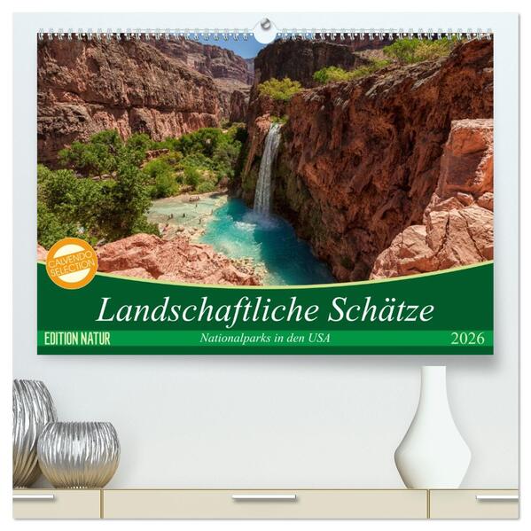 Landschaftliche Schätze (hochwertiger Premium Wandkalender 2026 DIN A2 quer) Kunstdruck in Hochglanz