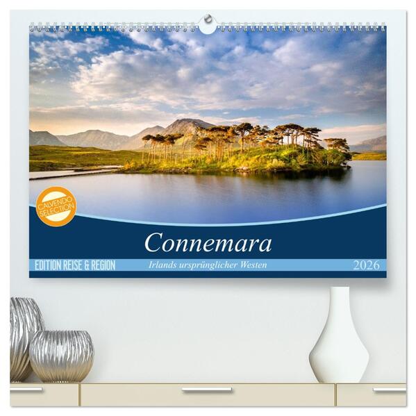 Connemara - Irlands ursprünglicher Westen (hochwertiger Premium Wandkalender 2026 DIN A2 quer) Kunstdruck in Hochglanz