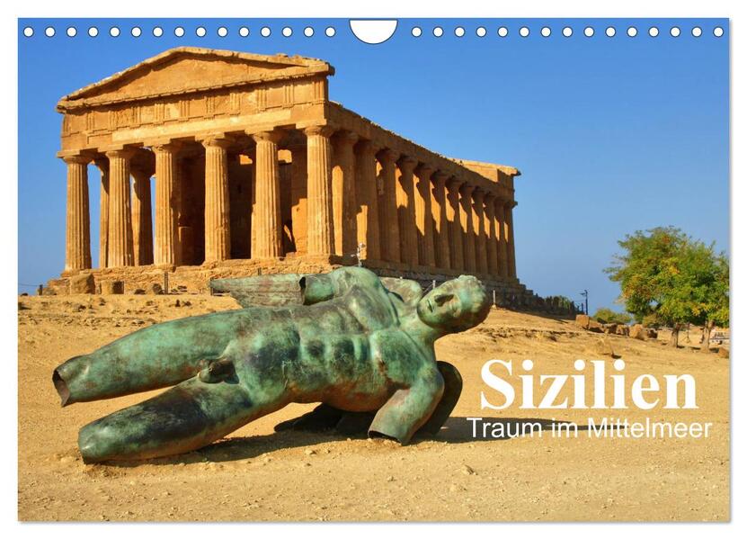 Sizilien - Traum im Mittelmeer (Wandkalender 2026 DIN A4 quer) CALVENDO Monatskalender