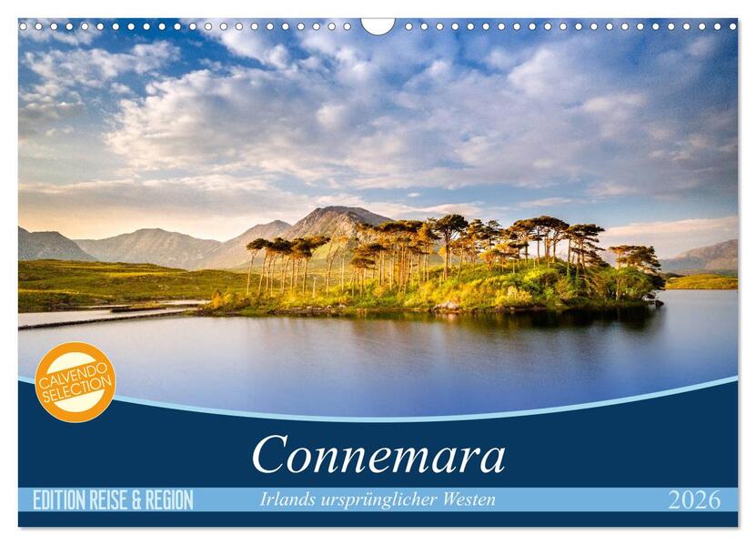Connemara - Irlands ursprünglicher Westen (Wandkalender 2026 DIN A3 quer) CALVENDO Monatskalender