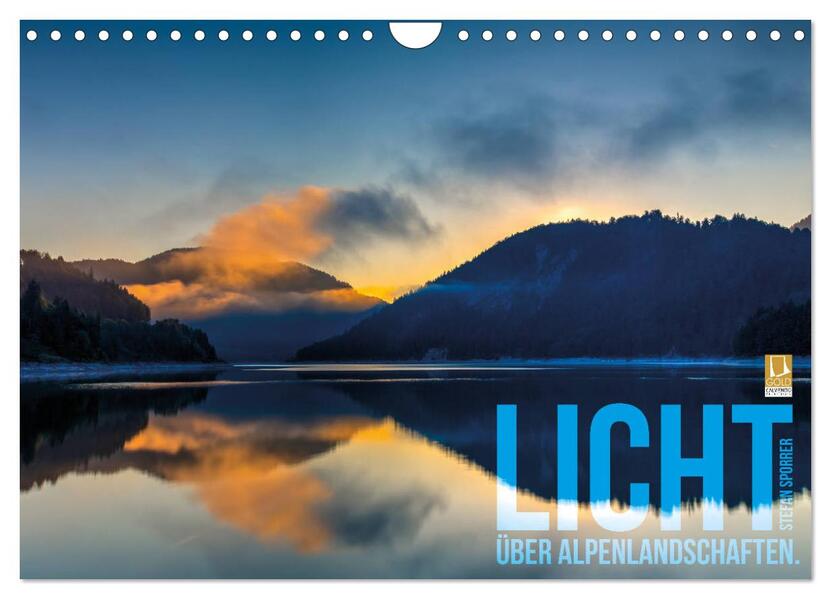Licht über Alpenlandschaften (Wandkalender 2026 DIN A4 quer) CALVENDO Monatskalender