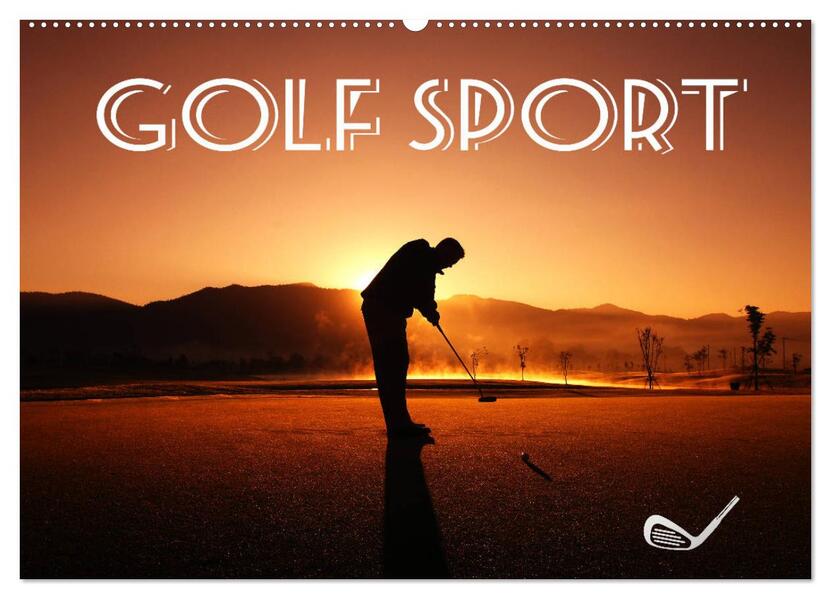 Golf Sport (Wandkalender 2026 DIN A2 quer) CALVENDO Monatskalender