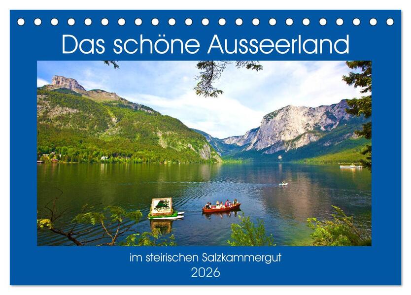 Das schöne Ausseerland (Tischkalender 2026 DIN A5 quer) CALVENDO Monatskalender
