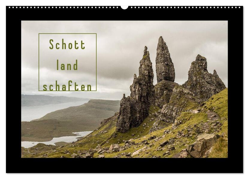 Schottlandschaften (Wandkalender 2026 DIN A2 quer) CALVENDO Monatskalender