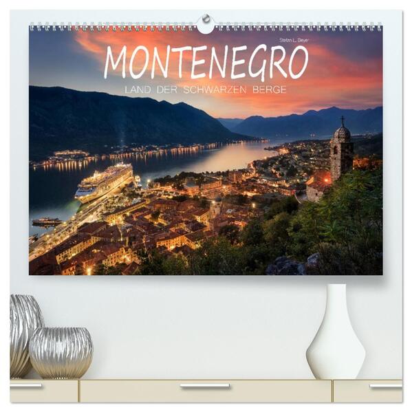 Montenegro - Land der schwarzen Berge (hochwertiger Premium Wandkalender 2026 DIN A2 quer) Kunstdruck in Hochglanz