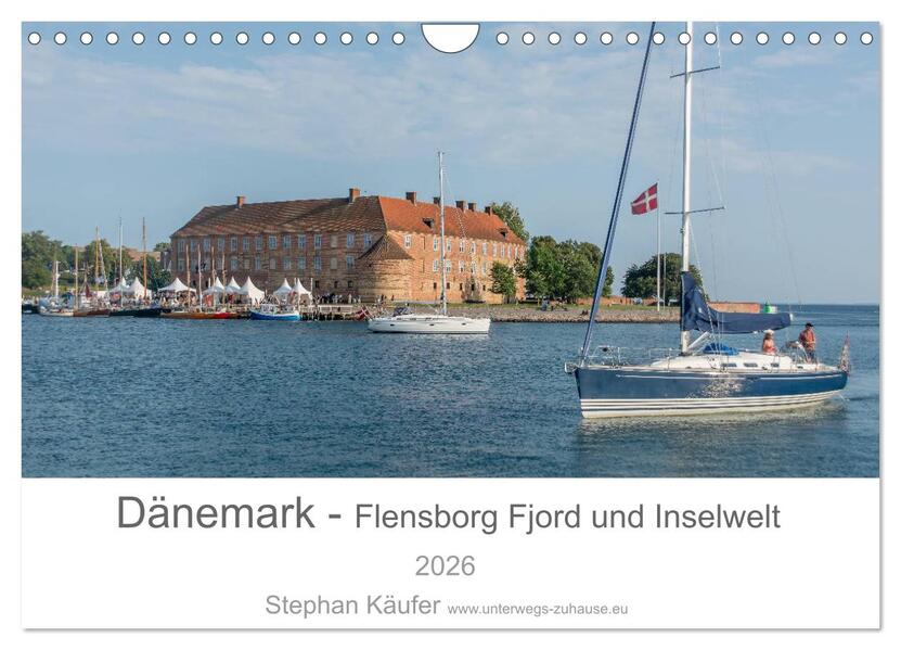Dänemark - Flensborg Fjord und Inselwelt (Wandkalender 2026 DIN A4 quer) CALVENDO Monatskalender