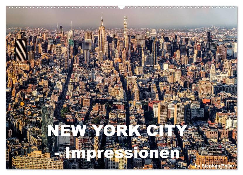New York City - Impressionen (Wandkalender 2026 DIN A2 quer) CALVENDO Monatskalender