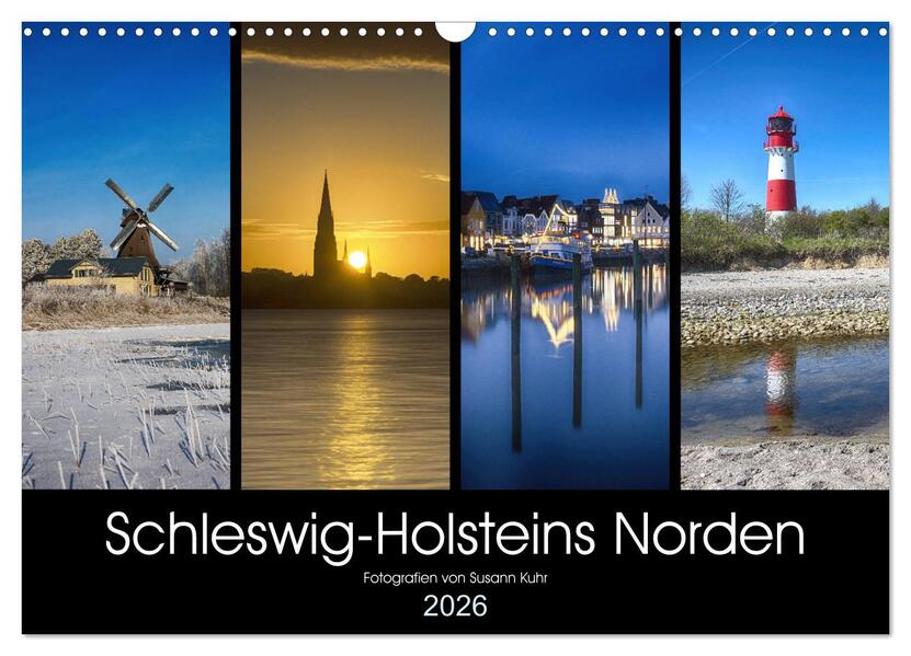 Schleswig-Holsteins Norden (Wandkalender 2026 DIN A3 quer) CALVENDO Monatskalender