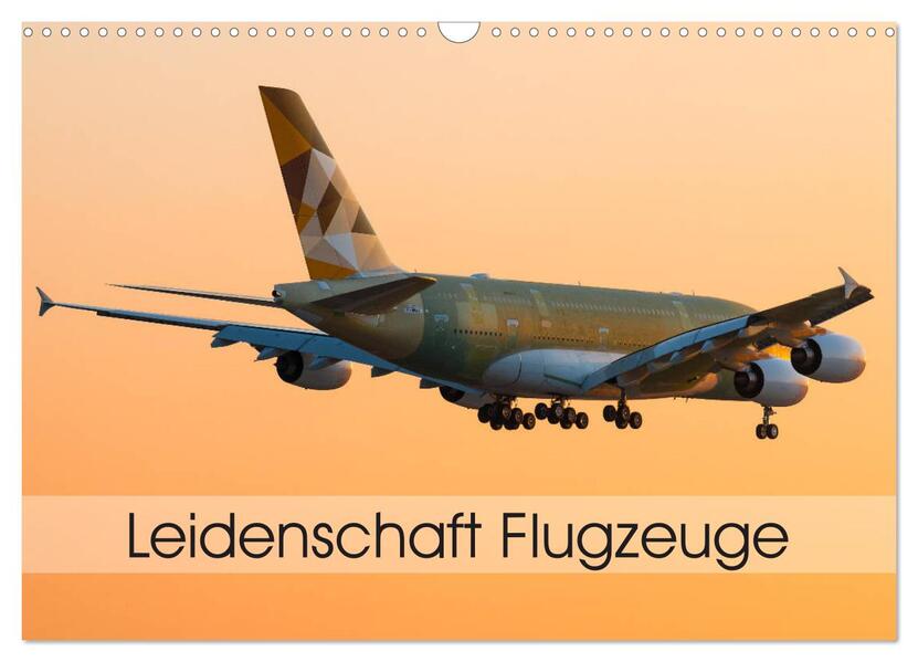 Leidenschaft Flugzeuge (Wandkalender 2026 DIN A3 quer) CALVENDO Monatskalender