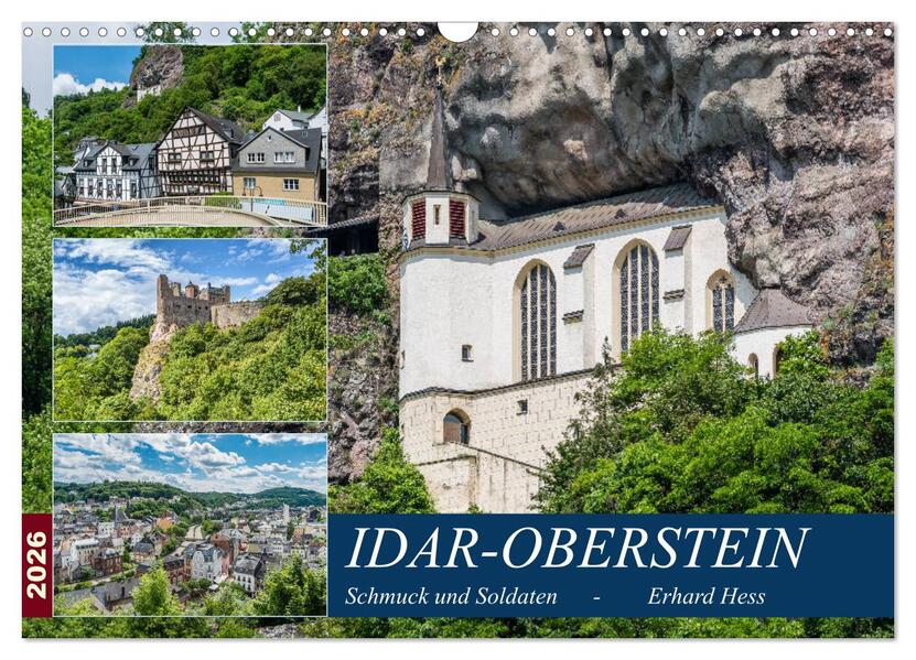 Idar-Oberstein - Schmuck und Soldaten (Wandkalender 2026 DIN A3 quer) CALVENDO Monatskalender