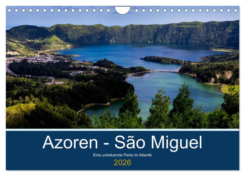 Azoren - São Miguel (Wandkalender 2026 DIN A4 quer) CALVENDO Monatskalender