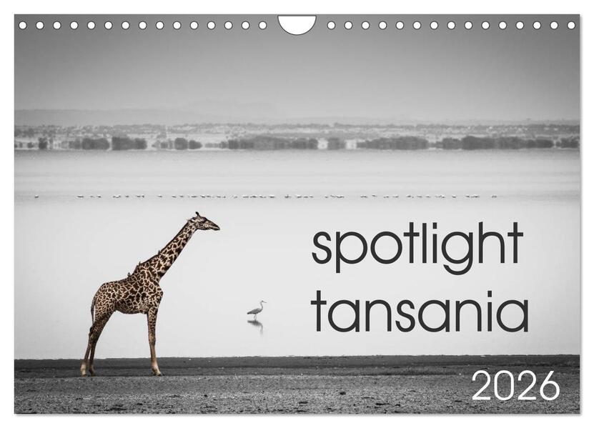 spotlight tansania (Wandkalender 2026 DIN A4 quer) CALVENDO Monatskalender