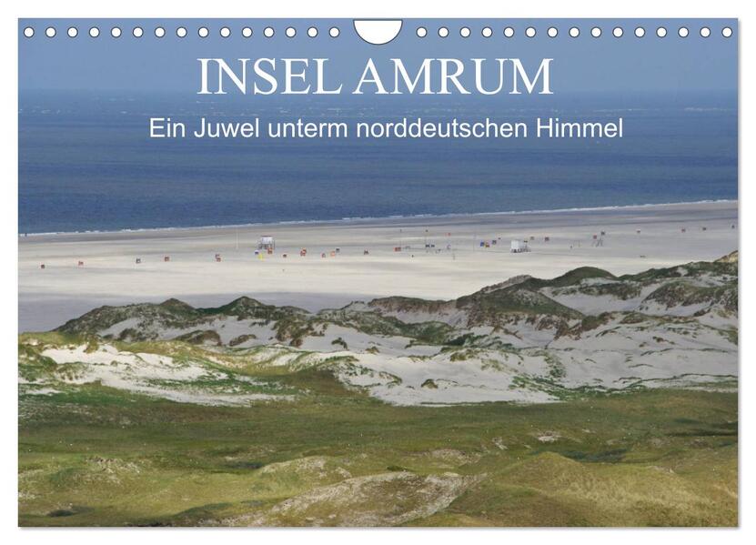 Insel Amrum - Ein Juwel unterm norddeutschen Himmel (Wandkalender 2026 DIN A4 quer) CALVENDO Monatskalender