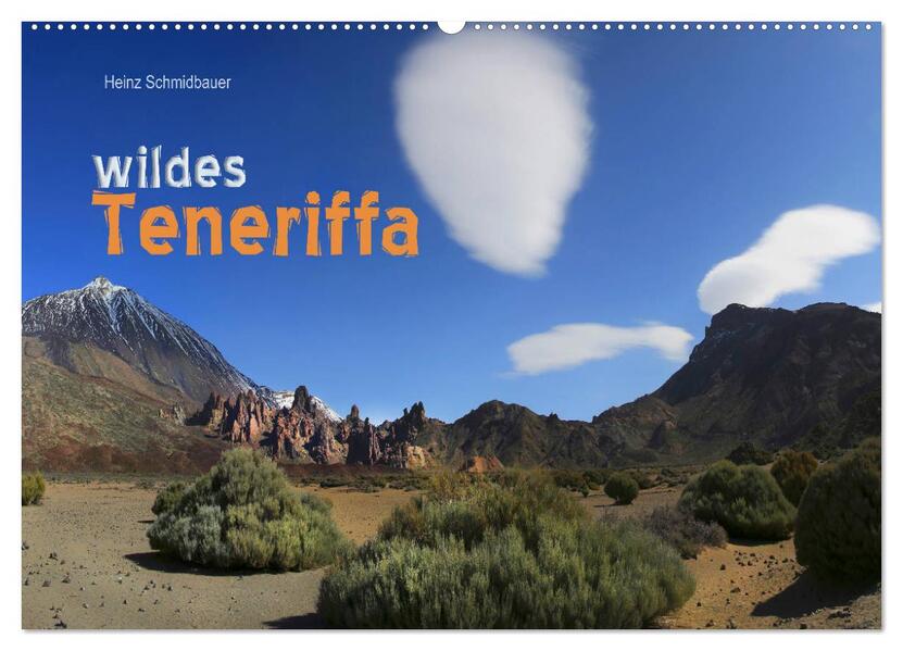 wildes Teneriffa (Wandkalender 2026 DIN A2 quer) CALVENDO Monatskalender