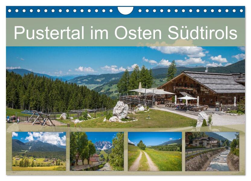 Pustertal im Osten Südtirols (Wandkalender 2026 DIN A4 quer) CALVENDO Monatskalender