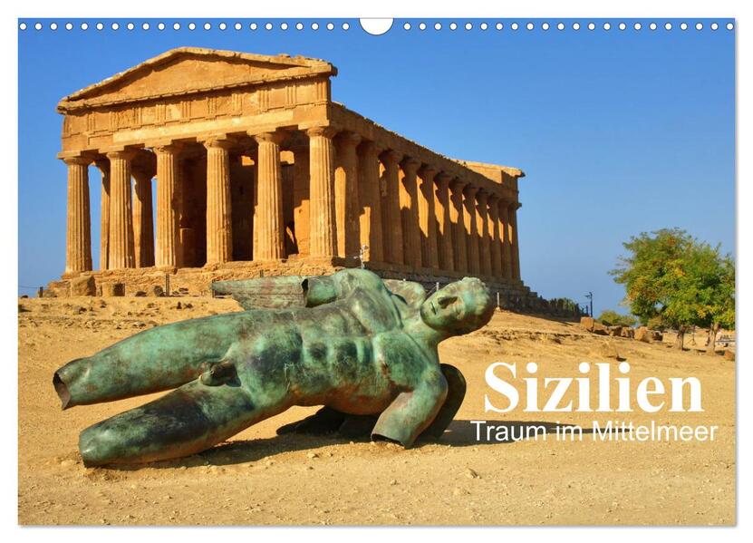 Sizilien - Traum im Mittelmeer (Wandkalender 2026 DIN A3 quer) CALVENDO Monatskalender