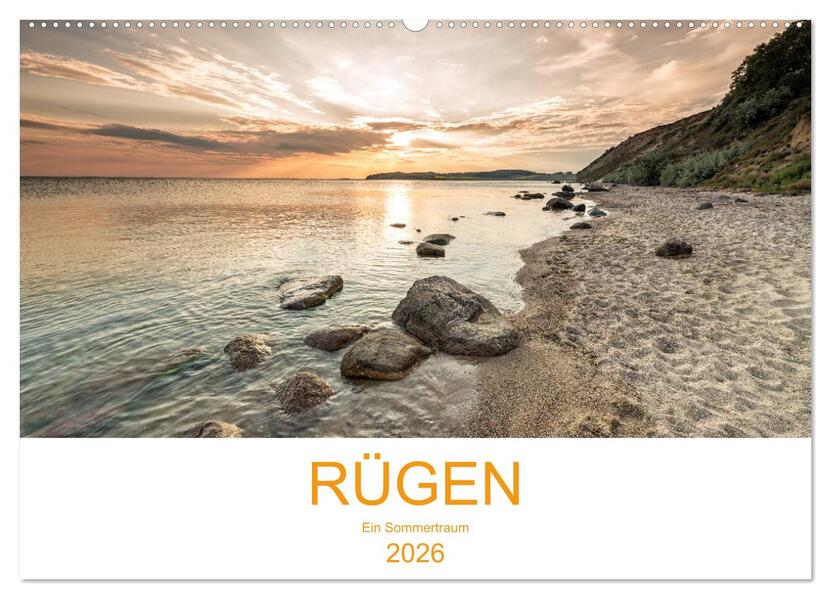 Rügen ein Sommertraum (Wandkalender 2026 DIN A2 quer) CALVENDO Monatskalender