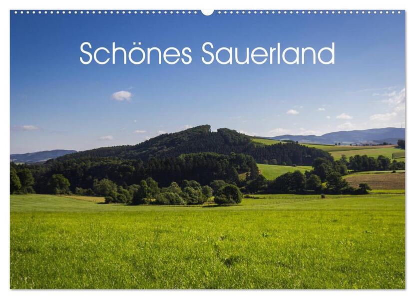 Schönes Sauerland (Wandkalender 2026 DIN A2 quer) CALVENDO Monatskalender