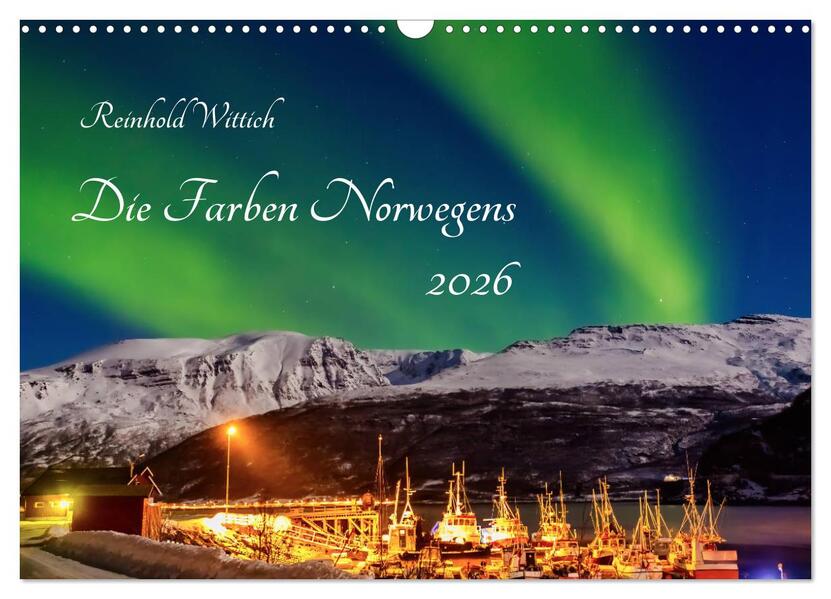 Die Farben Norwegens (Wandkalender 2026 DIN A3 quer) CALVENDO Monatskalender