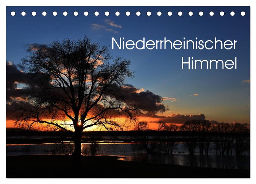 Niederrheinischer Himmel (Tischkalender 2026 DIN A5 quer) CALVENDO Monatskalender