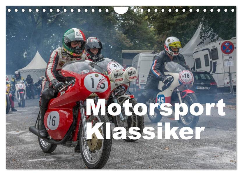 Motorsport Klassiker (Wandkalender 2026 DIN A4 quer) CALVENDO Monatskalender