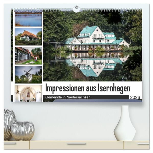Impressionen aus Isernhagen (hochwertiger Premium Wandkalender 2026 DIN A2 quer) Kunstdruck in Hochglanz