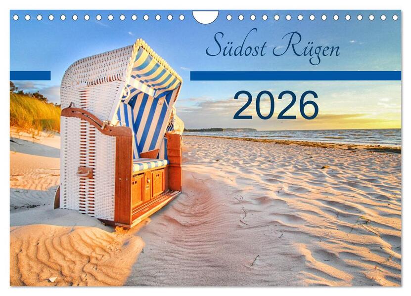 Südost Rügen 2026 (Wandkalender 2026 DIN A4 quer) CALVENDO Monatskalender