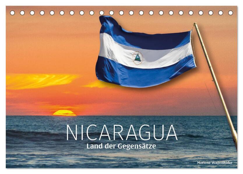 Nicaragua - Land der Gegensätze (Tischkalender 2026 DIN A5 quer) CALVENDO Monatskalender