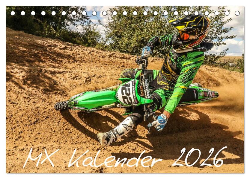 MX Racing 2026 (Tischkalender 2026 DIN A5 quer) CALVENDO Monatskalender