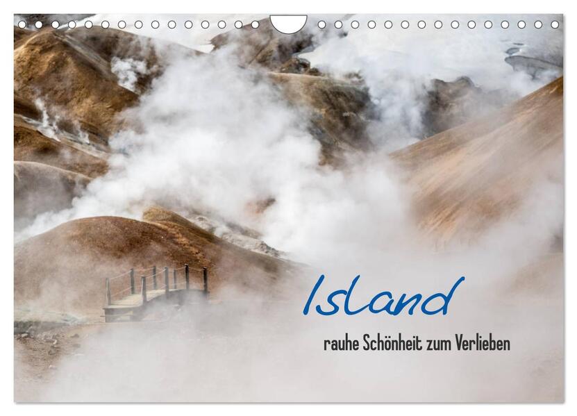 Island - rauhe Schönheit zum Verlieben (Wandkalender 2026 DIN A4 quer) CALVENDO Monatskalender