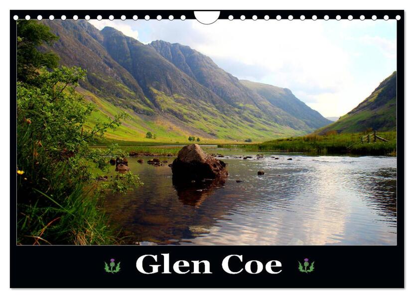 Glen Coe (Wandkalender 2026 DIN A4 quer) CALVENDO Monatskalender