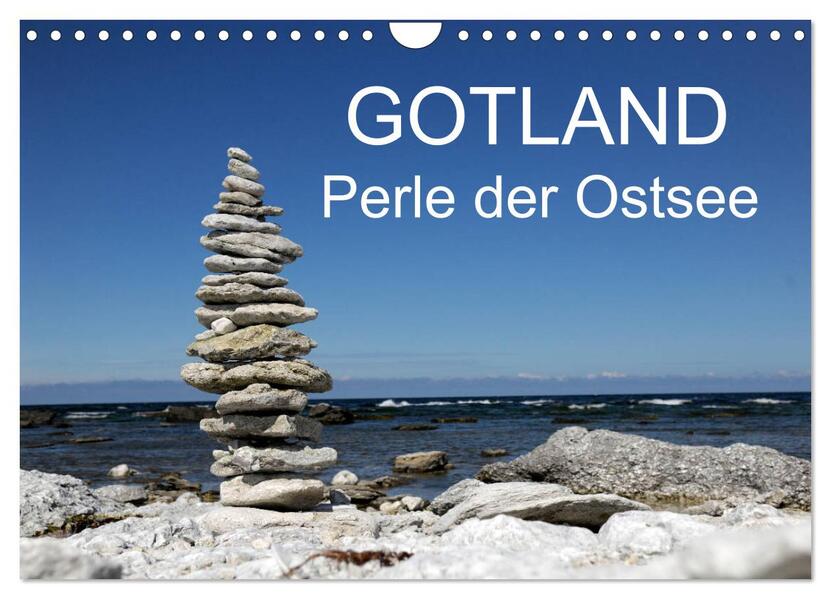 Gotland - Perle der Ostsee (Wandkalender 2026 DIN A4 quer) CALVENDO Monatskalender